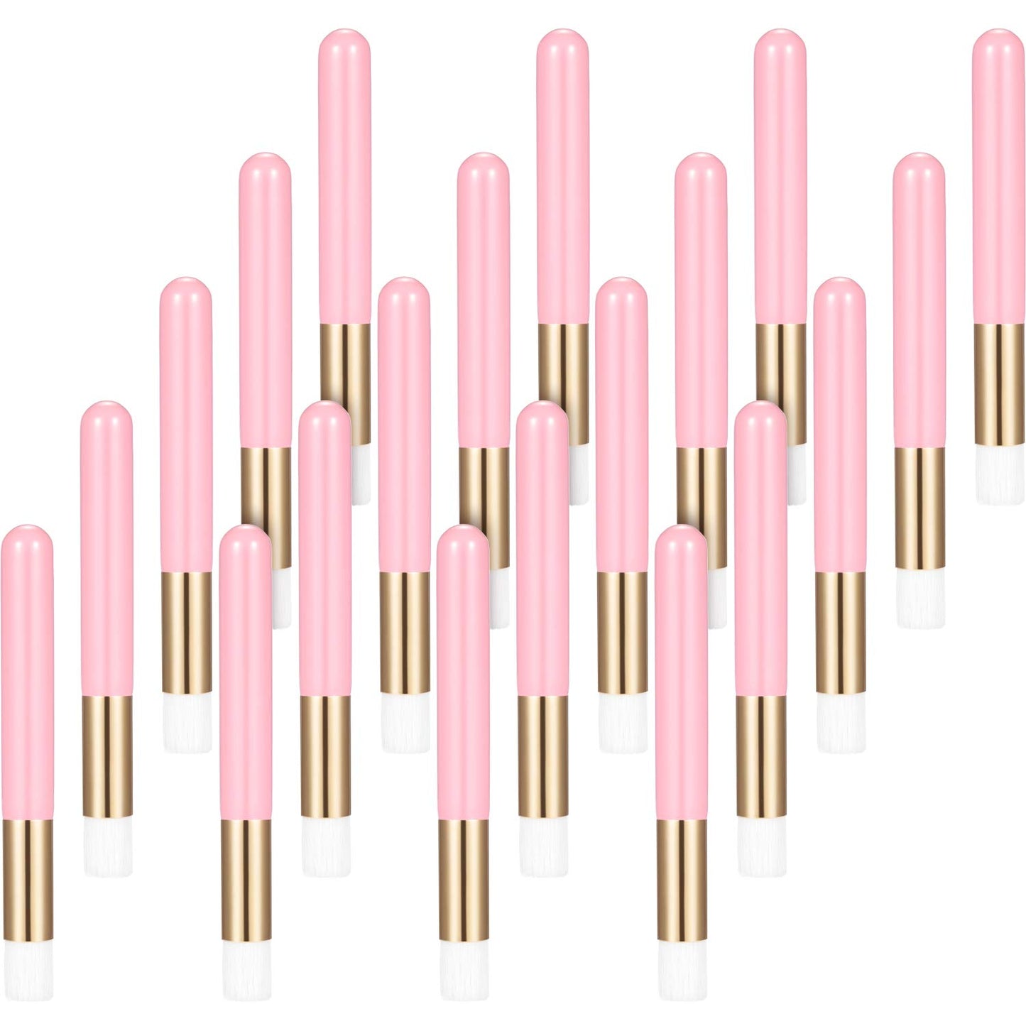 20 Pcs Eyelash Shampoo Brushes,Lash Shampoo Brush Lash Extension Brushes for Cleansing Peel off Blackhead Remover Tool 